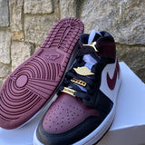 Jordan 1 Mid Beetroot Womens